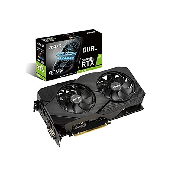  DUAL-RTX2060-O6G-EVO SVGA ASUS DUAL-RTX2060-O6G-EVO NVIDIA RTX2060 PCIE3