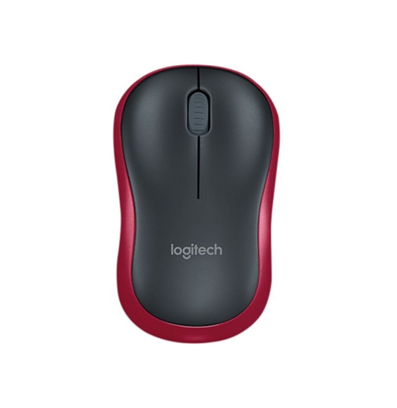  84.0545 MOUSE LOGITECH RETAIL M185 WIRELESS OTTICO BLACK/RED USB P/N 