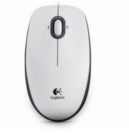  B100 MOUSE LOGITECH OEM B100 OPTICAL WEISS USB P/N 910-003360  -GARANZI