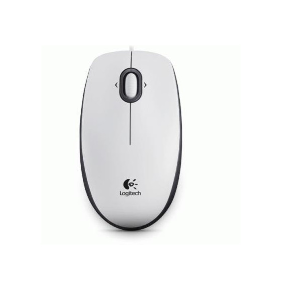  B100 MOUSE LOGITECH OEM B100 OPTICAL WEISS USB P/N 910-003360  -GARANZI