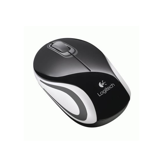  84.157 MOUSE LOGITECH RETAIL M187 MINI WIRELESS OTTICO BLACK USB P/N 