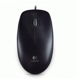  B100 MOUSE LOGITECH OEM B100 OPTICAL BLACK USB P/N 910-003357  800DPI-GA