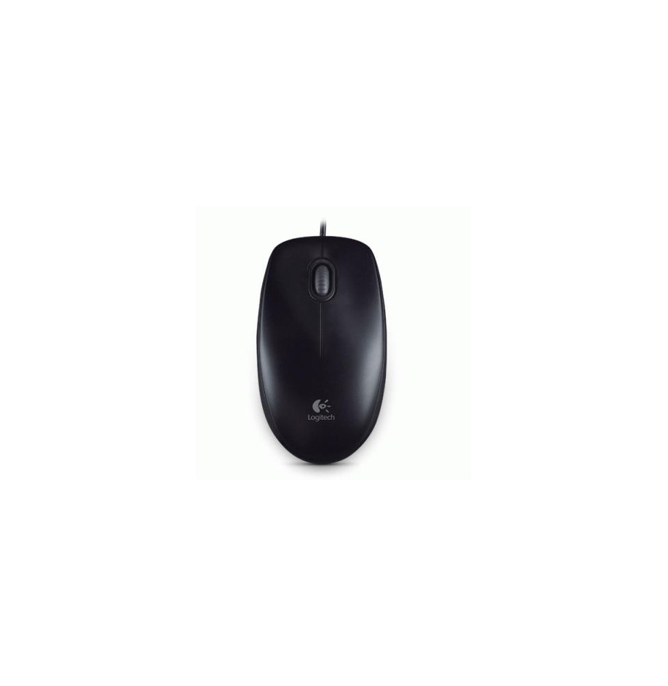  B100 MOUSE LOGITECH OEM B100 OPTICAL BLACK USB P/N 910-003357  800DPI-GA