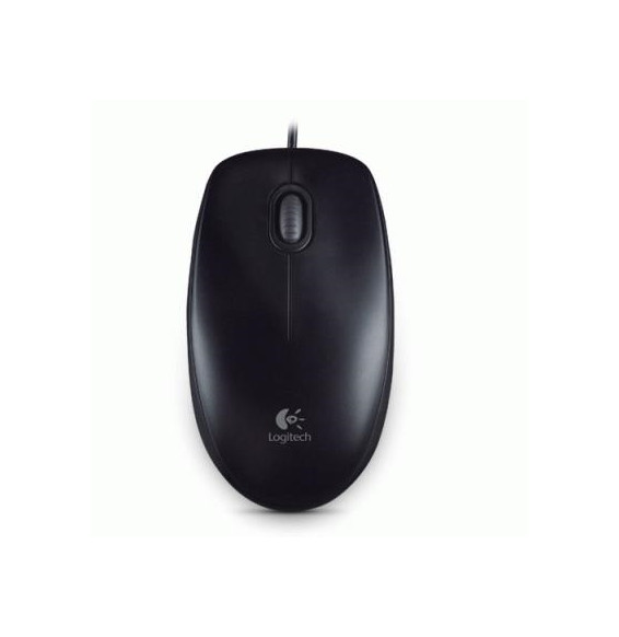  B100 MOUSE LOGITECH OEM B100 OPTICAL BLACK USB P/N 910-003357  800DPI-GA