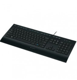  86.0362 TASTATUR LOGITECH OEM K280E USB BLACK DESIGN APPOGGIO-POLSI A