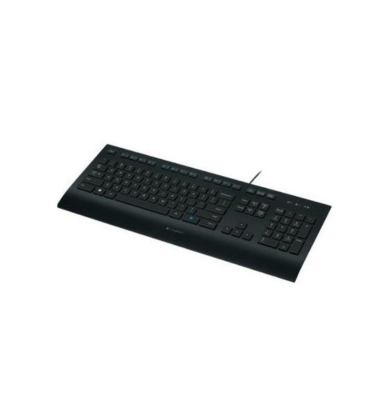  86.0362 TASTATUR LOGITECH OEM K280E USB BLACK DESIGN APPOGGIO-POLSI A