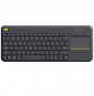  86.0374 TASTIERA LOGITECH RETAIL WIRELESS CON TOUCH PAD K400 PLUS NER