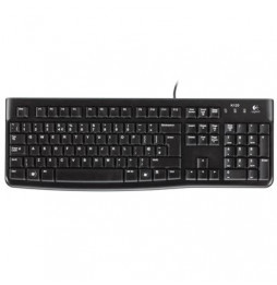  86.046 CLAVIER LOGITECH RETAIL K120 USB NERA P/N 920-0024