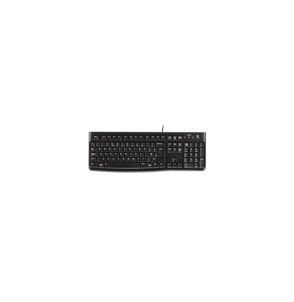  86.046 TASTATUR LOGITECH RETAIL K120 USB NERA P/N 920-00