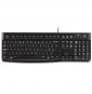  86.046 TASTATUR LOGITECH RETAIL K120 USB NERA P/N 920-00