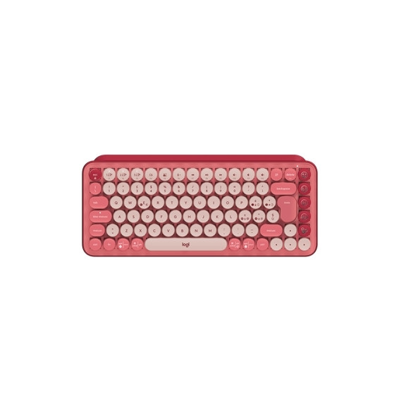  86.1703 CLAVIER LOGITECH RETAIL POP KEYS HEARTBREAKER ROSE WIRELESS BL