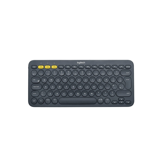  86.436 CLAVIER LOGITECH RETAIL BLUETOOTH K380 USB MULTIDEVICE NERA P