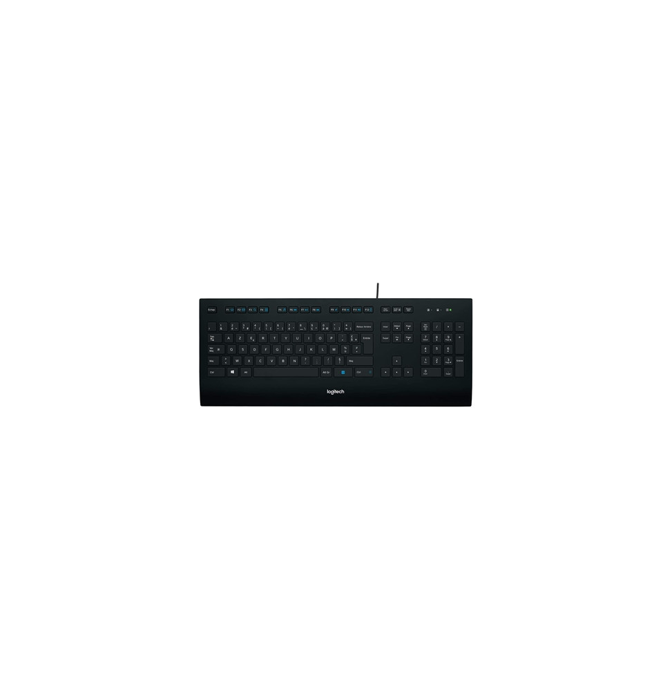  86.646 CLAVIER LOGITECH K280E MULTIMEDIALE USB BLACK APPOGGIO-POLSI 