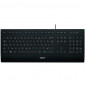  86.646 CLAVIER LOGITECH K280E MULTIMEDIALE USB BLACK APPOGGIO-POLSI 