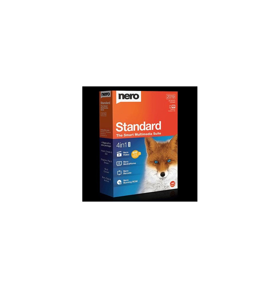  99.190 SCHWARZ STANDARD 2019 - SMART MULTIMEDIA SUITE - VIDEO+BURNING+MED