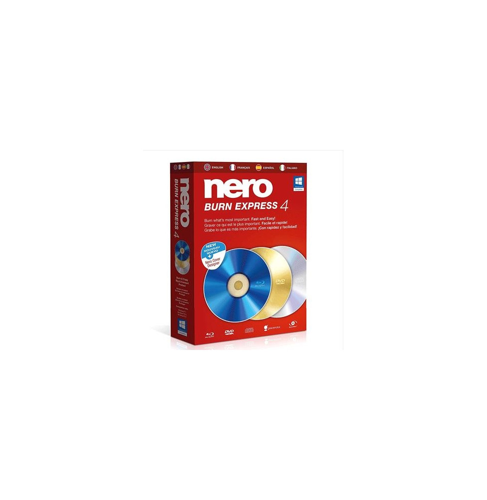  99.192 NERO BURN EXPRESS 4 - SOFTWARE DI MASTERIZZAZIONE - 11450000/14