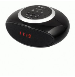  46.412 RADIO SVEGLIA NGS  ROLLERCLOCK BLUETOOTH RADIO FM BLACK 843654