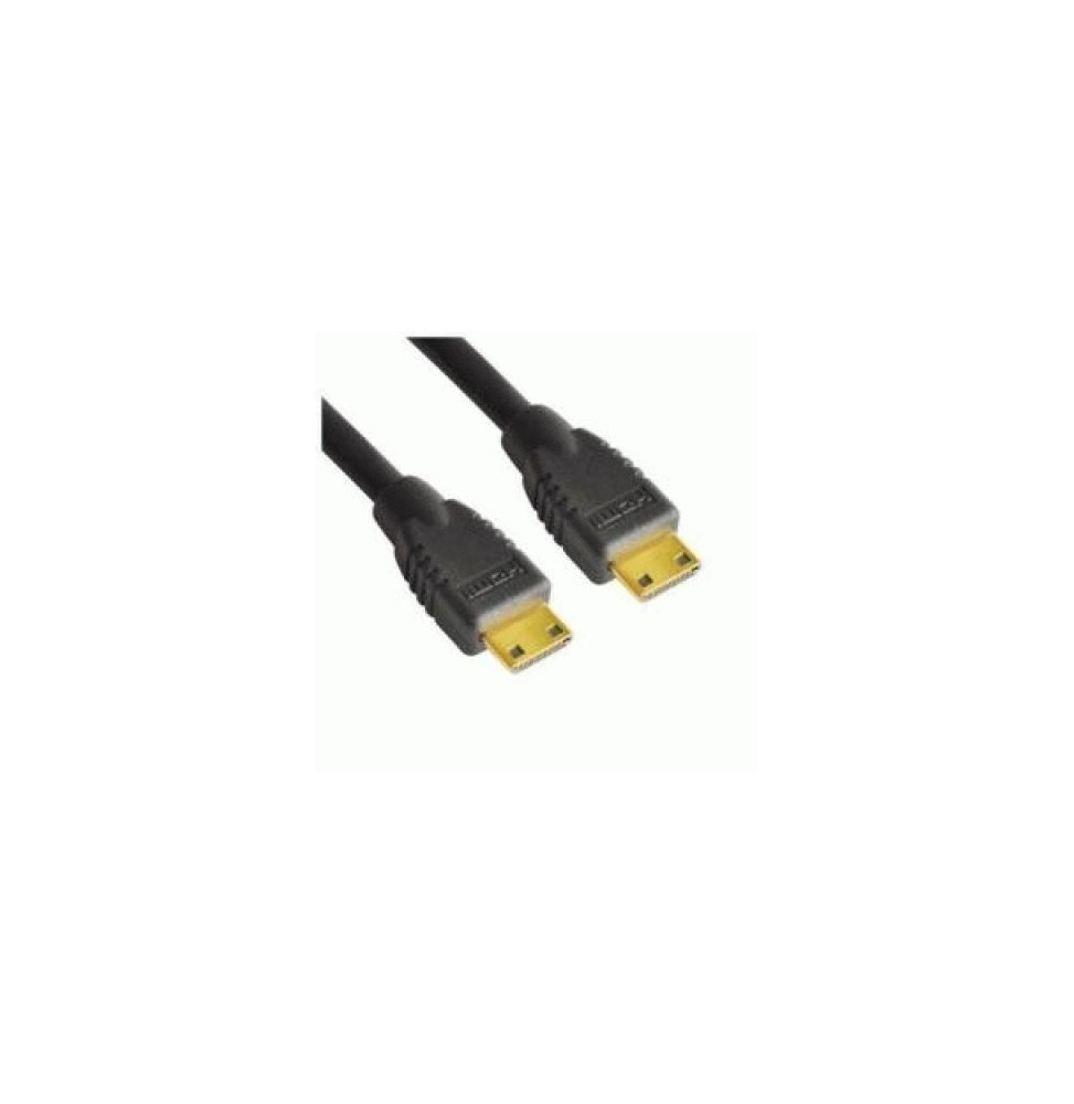  82.010 CABLE HDMI 1.3 M-M MINI/MINI 1MT BLACK NILOX 07NXHC01MM101 19PIN