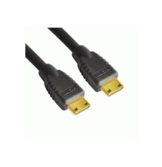  82.010 CABLE HDMI 1.3 M-M MINI/MINI 1MT BLACK NILOX 07NXHC01MM101 19PIN