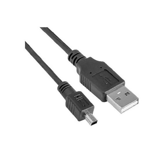  82.056 CABLE USB2.0 A-BMINI M/M 3MT  NILOX BLACK - 07NXU203M