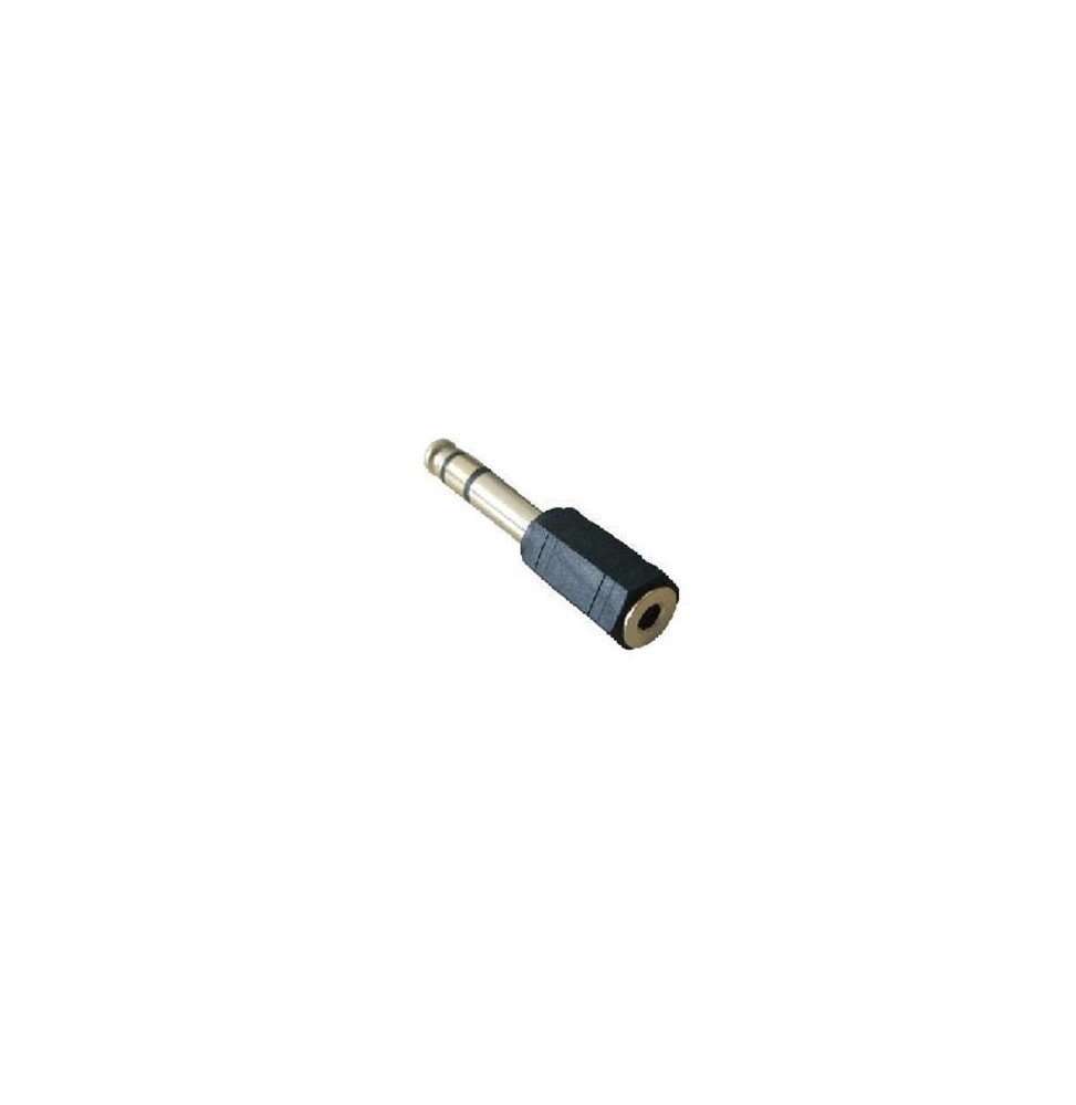  82.087 ADATTATORE AUDIO JACK 3.5/6.5MM F/M  NILOX 07NXAA000