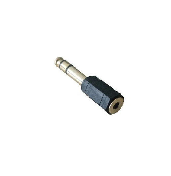  82.087 ADATTATORE AUDIO JACK 3.5/6.5MM F/M  NILOX 07NXAA000