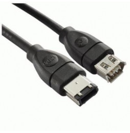  82.164 CABLE FIREWIRE 6M-6F POLI 5MT NILOX 07NXFC05PR1