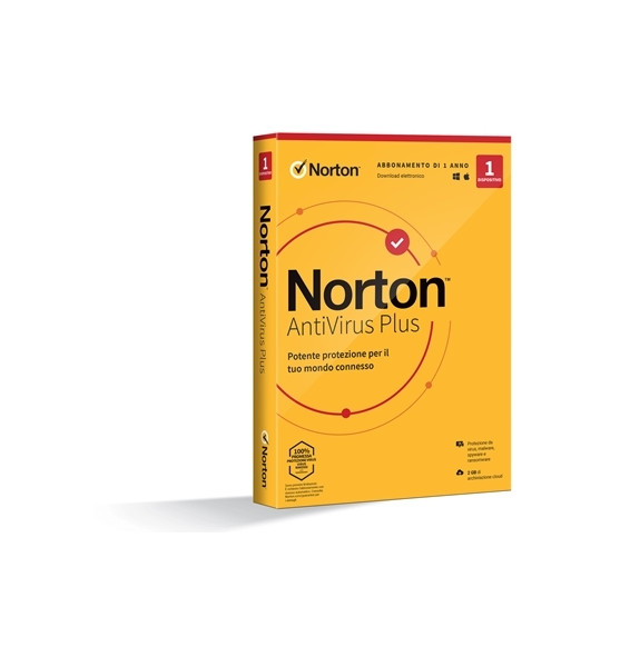  59.271 NORTON BOX ANTIVIRUS PLUS 1 DISPOSITIVO (21397559) - 2GB BACKUP F