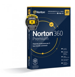  59.275 NORTON BOX 360 PREMIUM  10 DISPOSITIVI (21397805) - 75GB BACKUP F