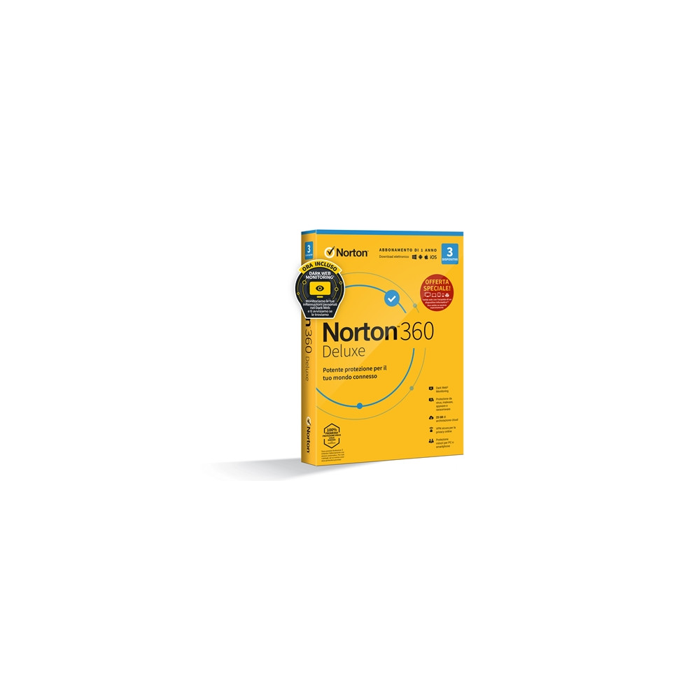  59.277 NORTON BOX 360 DELUXE 2020 ATTACH  3 DISPOSITIVI (21409821) - 