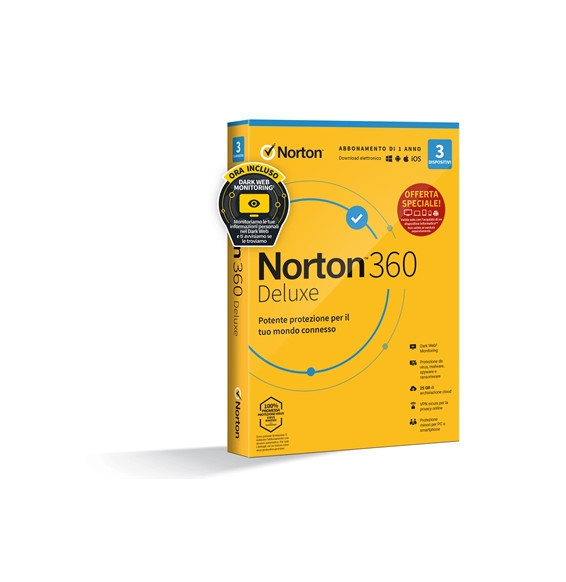  59.277 NORTON BOX 360 DELUXE 2020 ATTACH  3 DISPOSITIVI (21409821) - 