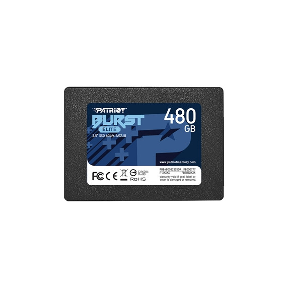  34.8142 SSD-SOLID STATE DISK 2.5"  480GB SATA3 PATRIOT PBE480GS25SSDR