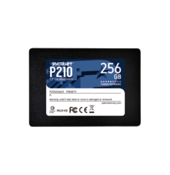  34.8144 SSD-SOLID STATE DISK 2.5"  256GB SATA3 PATRIOT P210S256G25 P210 