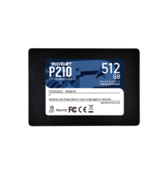  34.8145 SSD-SOLID STATE DISK 2.5"  512GB SATA3 PATRIOT P210S512G25 P210 