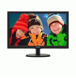  25.136 MONITOR PHILIPS LCD LED 21.5" WIDE 223V5LHSB 5MS FHD 10001 BLACK 