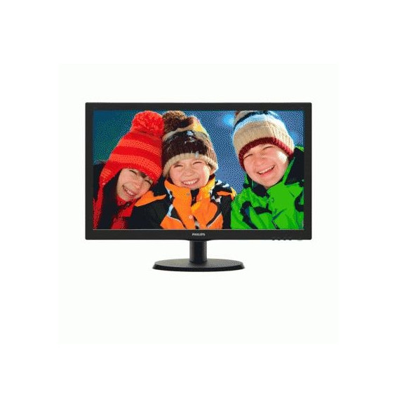  25.136 MONITOR PHILIPS LCD LED 21.5" WIDE 223V5LHSB 5MS FHD 10001 BLACK 