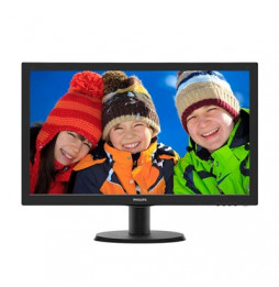  25.390 MONITOR PHILIPS LCD MVA LED 23.6" WIDE 243V5QHABA/00 8MS MM FHD 3