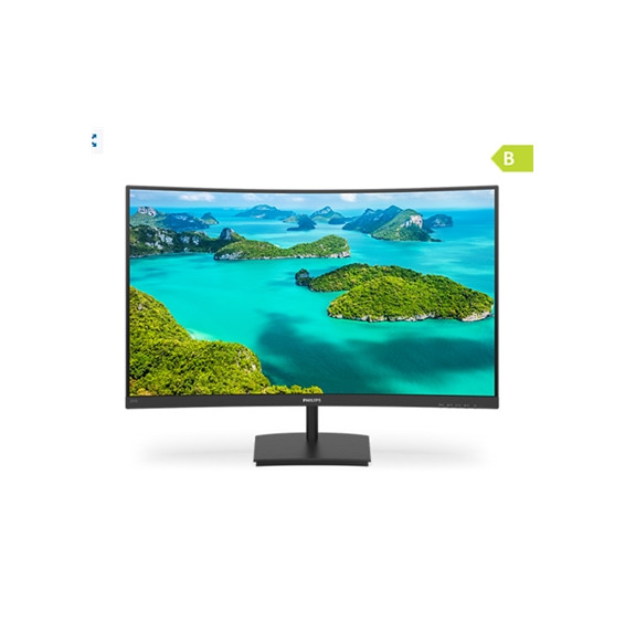  25.400 MONITOR PHILIPS LCD VA CURVED LED 23.6" WIDE 241E1SCA/00 4MS MM S