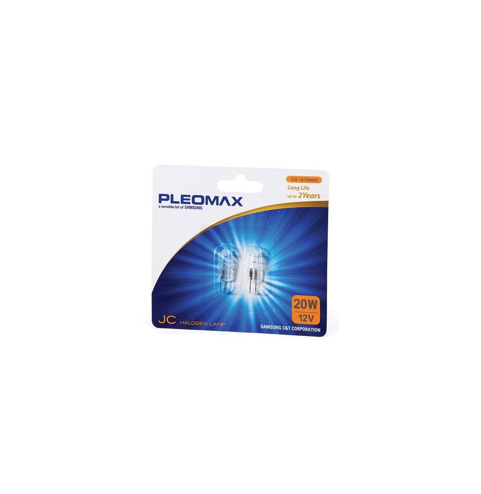  98.0042 LAMPADA ALOGENA PLEOMAX/SAMSUNG G4 PER FOCO 20W  BLISTER D