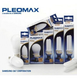  98.0047 LAMPADA BC PLEOMAX/SAMSUNG E14 SPIRALE  5W-240LM (26W) L-WARM